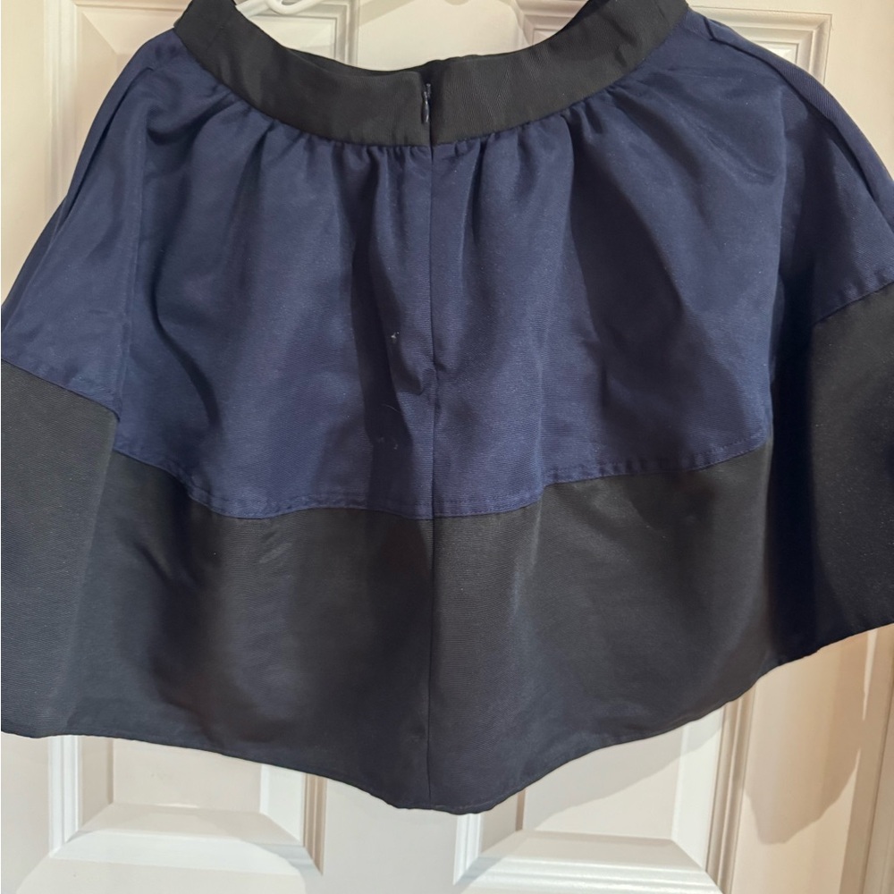 Elegant Black and Blue Women's Skirt